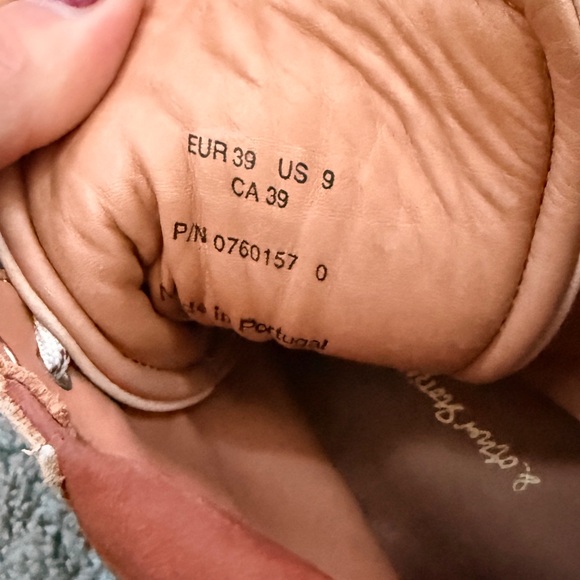 & Other Stories Chunky Platform Brown Suede Hiking Boots, Size 39 - Picture 8 of 9